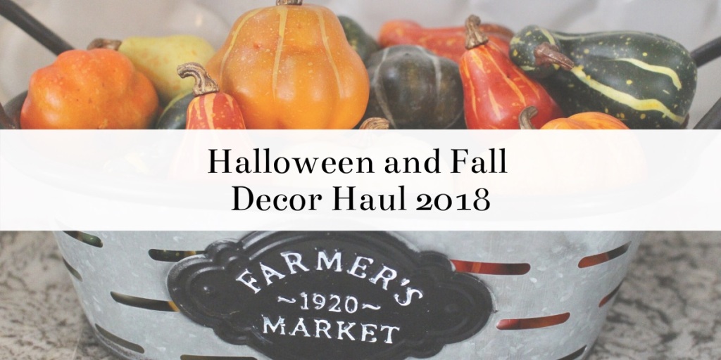Halloween and Fall Decor Haul 2018 🍂