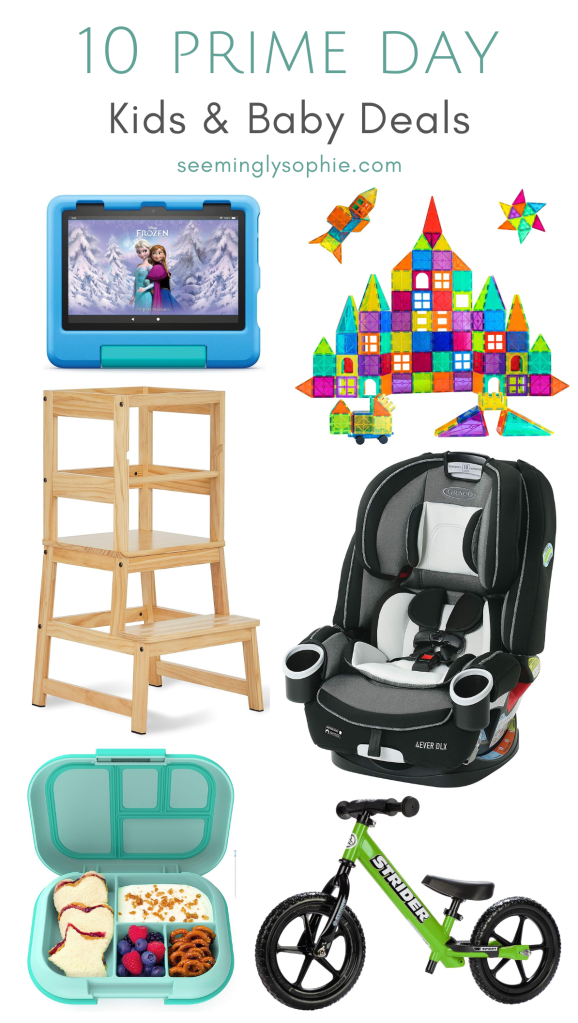 There are some amazing Prime Day deals on kids items happening now on Amazon! Take advantage of these deals now, because they won't last long. #kids #toddler #baby #Amazon #primeday #sale