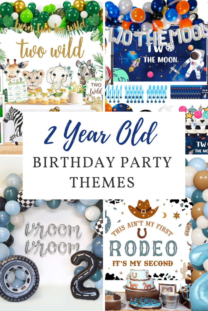 There's so many amazing themes for 2nd birthday parties! Check out this list for 12 ideas for a 2 year old birthday. There's so many possibilities, I'm sure you'll find something your child will love on this list. #birthdaythemes #2yearold #party