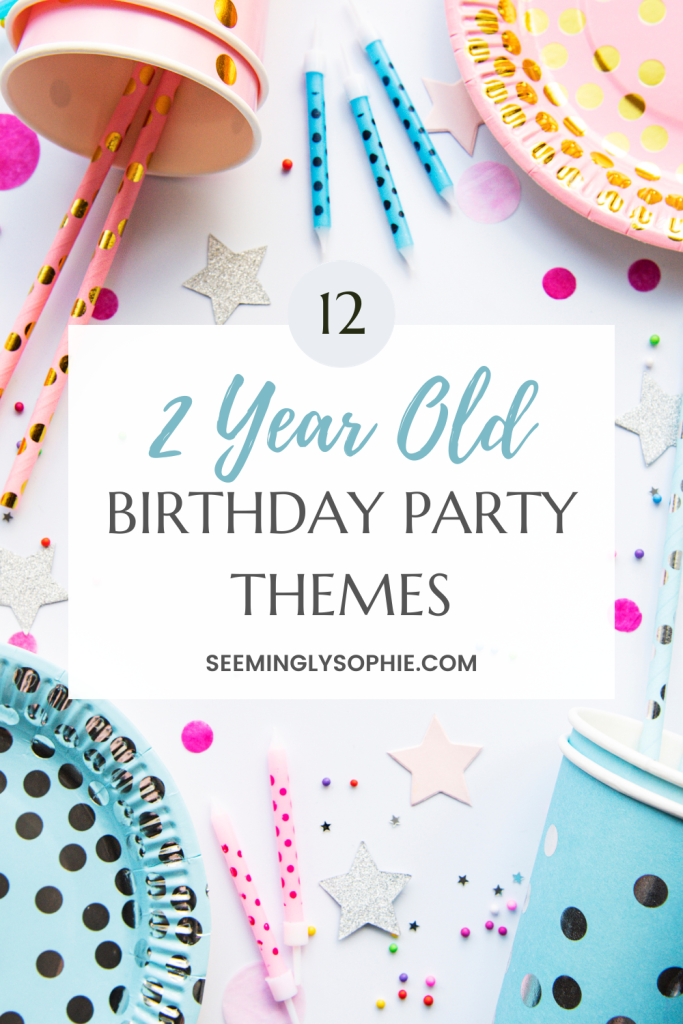 There's so many amazing themes for 2nd birthday parties! Check out this list for 12 ideas for a 2 year old birthday. There's so many possibilities, I'm sure you'll find something your child will love on this list. #birthdaythemes #2yearold #party